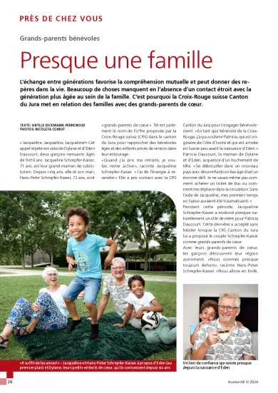 Article Humanité août 2024